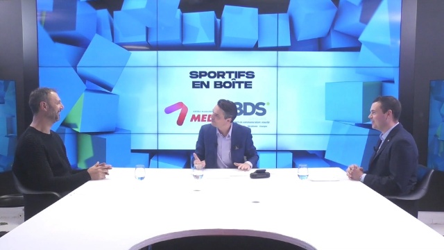 Sportifs en boîte avec le handballeur Jérôme Fernandez