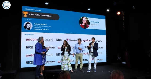 Le Prix Coup de Coeur du Gala de l’Expérience Client 2023 – Les Incontournables de l’Expérience Client