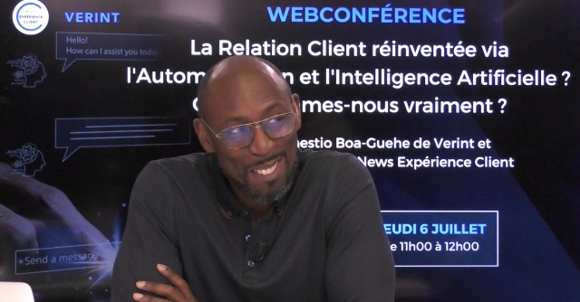 Où en est-on avec la relation client réinventée via l’automatisation et l’IA ? – Webinar Verint
