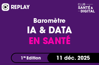 Première édition  du Baromètre IA & Data  en Santé