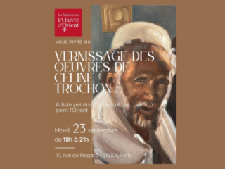 Invitation au vernissage organisé par la Maison de l’Œuvre d’Orient