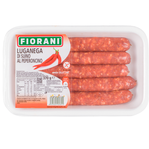 Luganega di suino al peperoncino FIORANI Linea Benessere g 370 atp