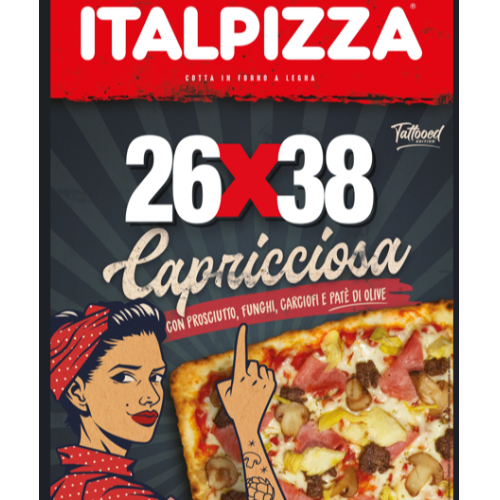 Pizza Capricciosa 26x38