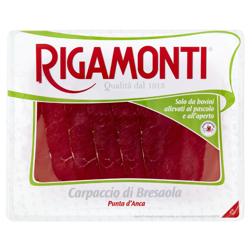 Carpaccio di Bresaola Punta d'Anca 90gr