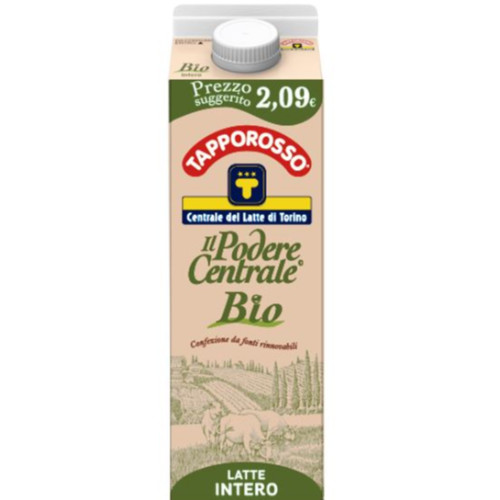 Latte intero biologico