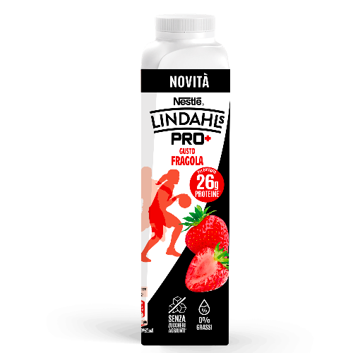 Lindahls PRO+ Drink Fragola 1x345g