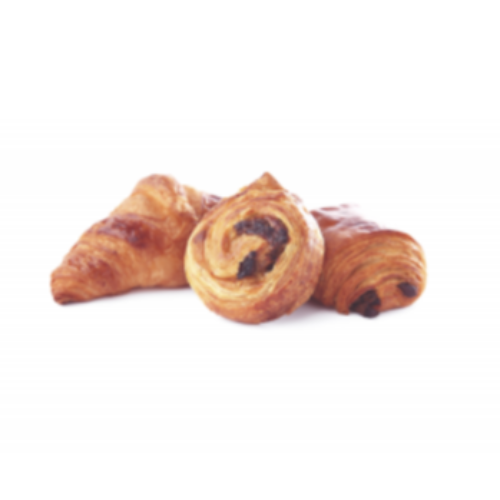 Assortimento mini croissanterie (croissant, pain au chocolat, girella uvetta)