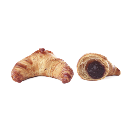 Croissant integrale e semi curvo ai frutti di bosco (burro 17%)