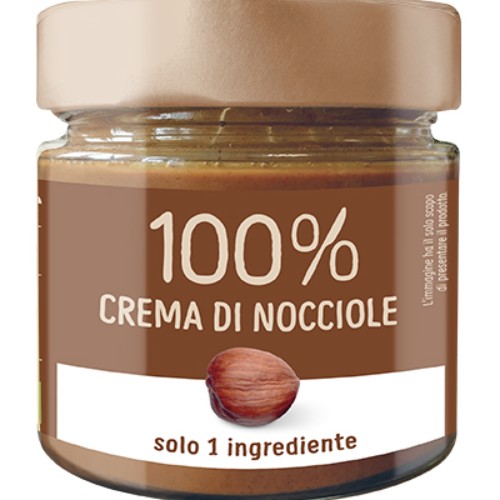 Crema 100% nocciole BIO