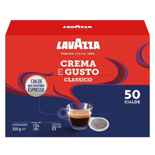 Lavazza Crema e Gusto Classico 50 Cialde 350 g