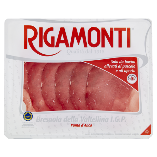 Bresaola della Valtellina IGP Punta d'Anca 90gr