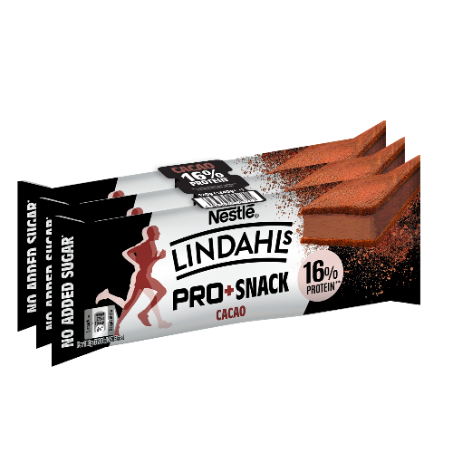 Lindahls PRO+ snack Cacao 3x40g