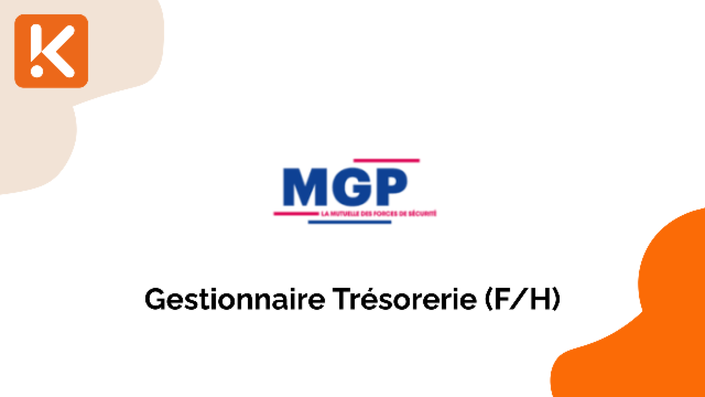 La MGP recherche un gestionnaire de trésorerie (F/H)
