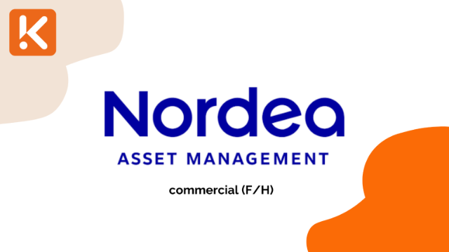 Nordea AM recherche un senior sales distribution France & Monaco en CDI (F/H)