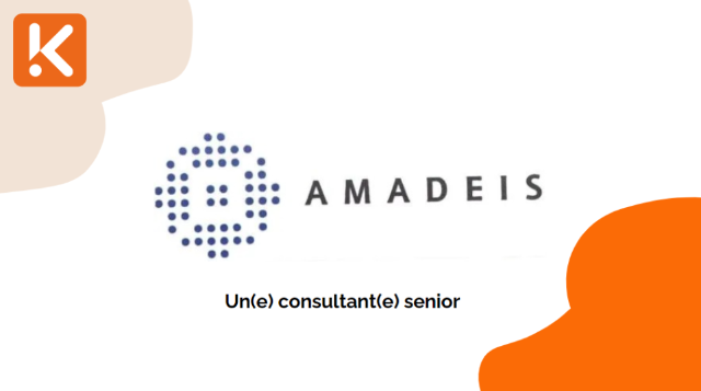 Amadeis recherche un(e) consultant(e) senior