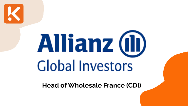 Allianz Global Investors recrute un Head of Wholesale France (F/H)