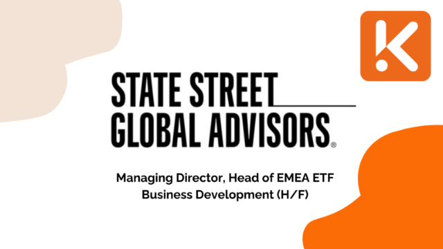 State Street Global Advisors recrute un Managing Director, Head of EMEA ETF Business Development (H/F)