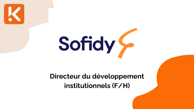 Sofidy recherche un directeur du développement institutionnels (F/H)