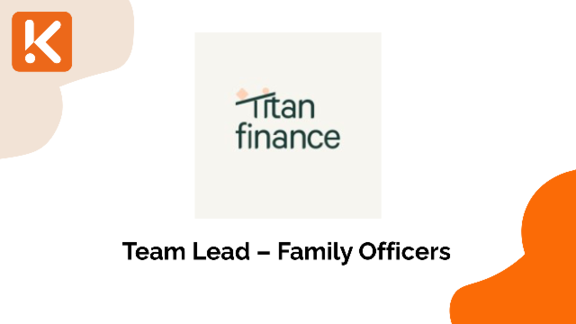 Team Lead – Family Office