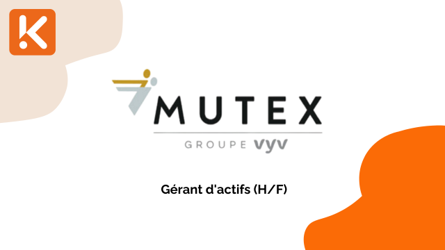 Mutex  recrute un gérant d'actifs (F/H)