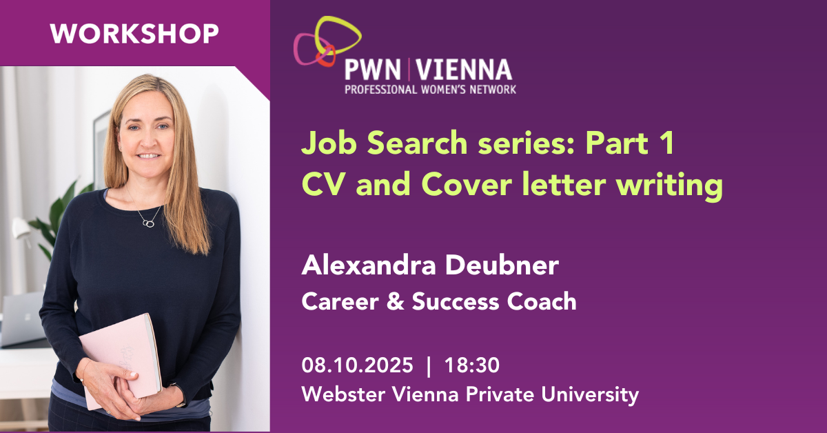 PWN Vienna: Job search series - CV and Cover Letter Writing