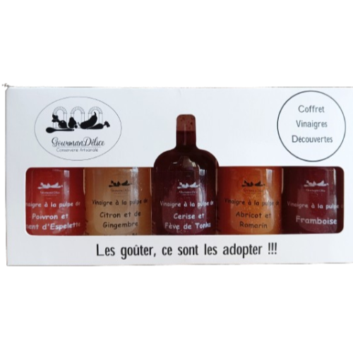 COFFRET DÉCOUVERTE VINAIGRE