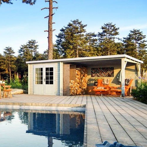 abris de jardin , pool house, garage, carport , maison de loisirs ...