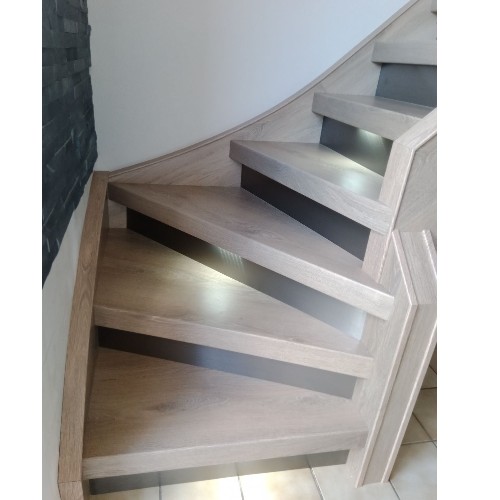 Rénovation d'escalier par habillage