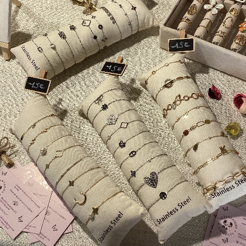 Bracelets en acier inoxydable 316L