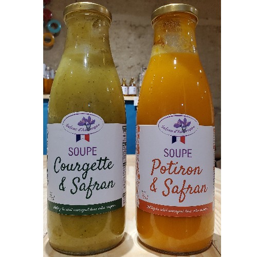 Soupes au safran