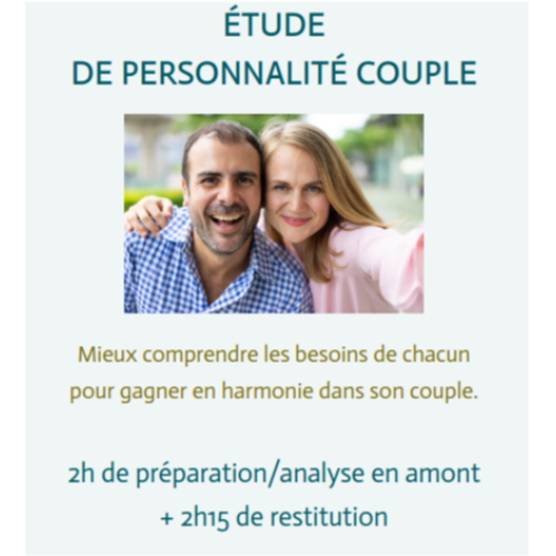 ÉTUDE DE PERSONNALITÉ COUPLE