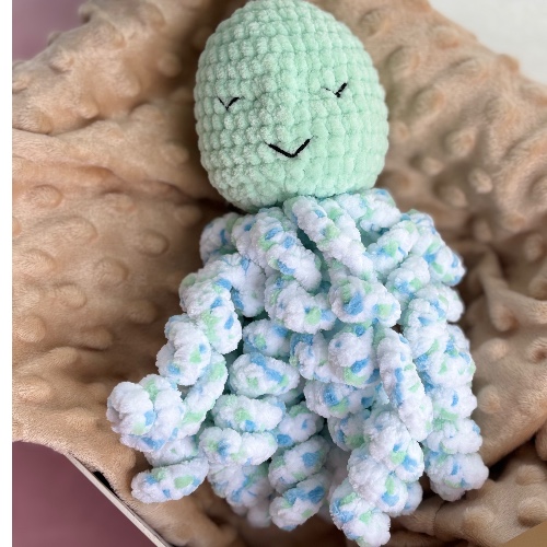Petite pieuvre au crochet
