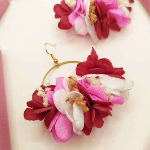 Boucles d'oreilles Energie estivale