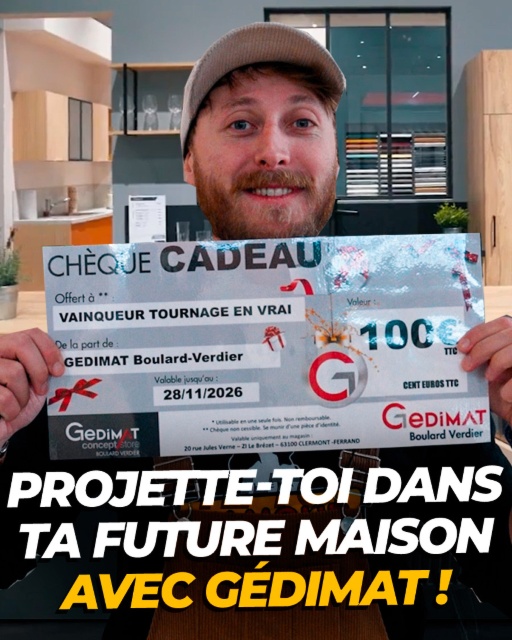 Tournage au Gedimat Concept Store de Clermont-Ferrand !