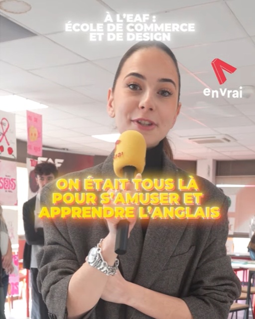 Bienvenue à EAF, une école de design, commerce & communication qui allie ambiance, concret et avenir