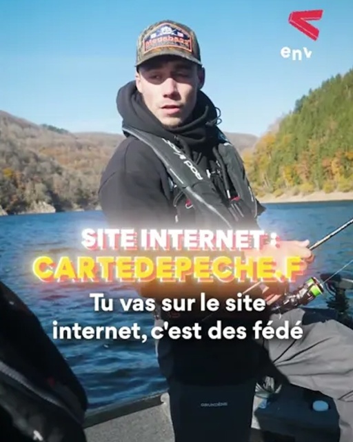 7h30, barrage de Bort-les-Orgues. 2°C avec la fédération départementale de la pêche !