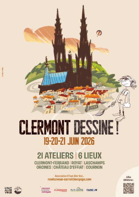CLERMONT DESSINE REVIENT LES 19, 20 ET 21 JUIN 2026 !