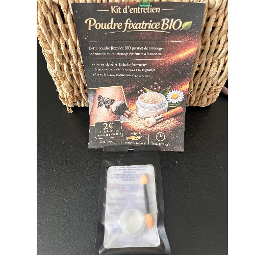 ✨ Kit d’Entretien – Poudre Fixatrice BIO