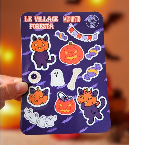 Planche stickers Mephisto