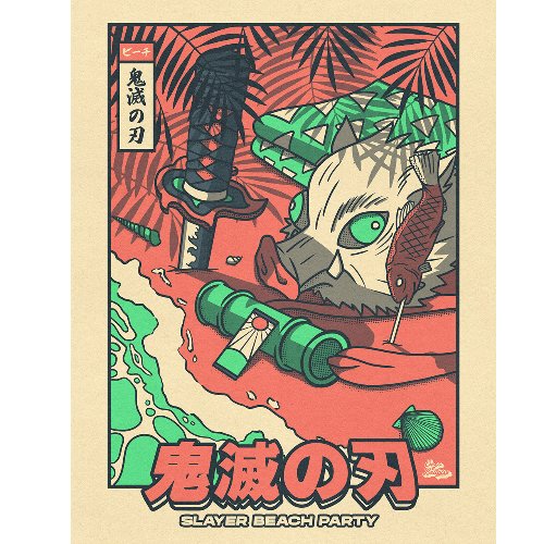 Affiche - Slayer Beach Party 🐗