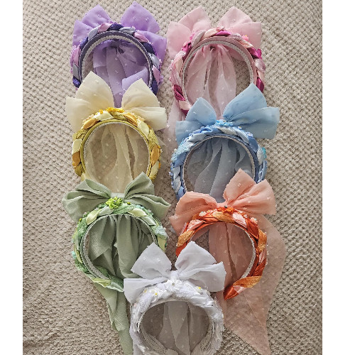 Collection Serre tête tressé printemps