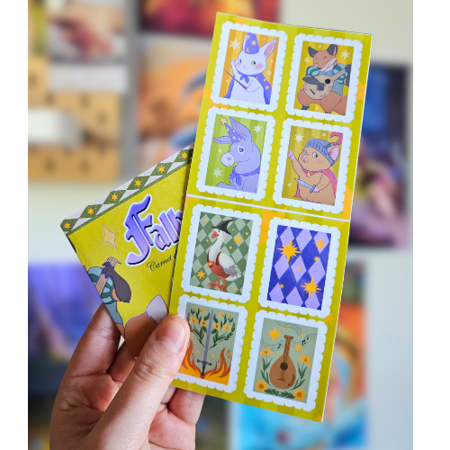 Carnet de timbres falbaval