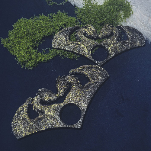 Bagues de lecture dragon