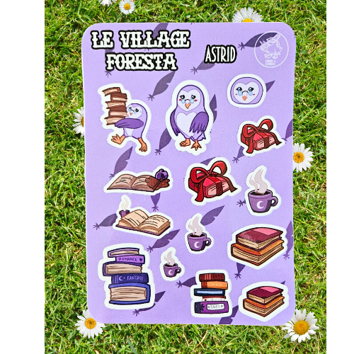 Planche stickers Astrid