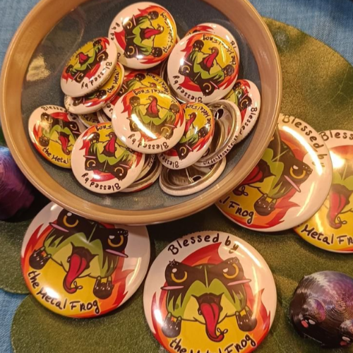 Blessed by the Metal frog