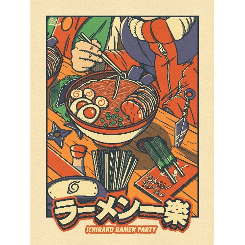 Affiche - Ichiraku Ramen Party 🍜