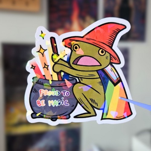 Sticker Proud magic