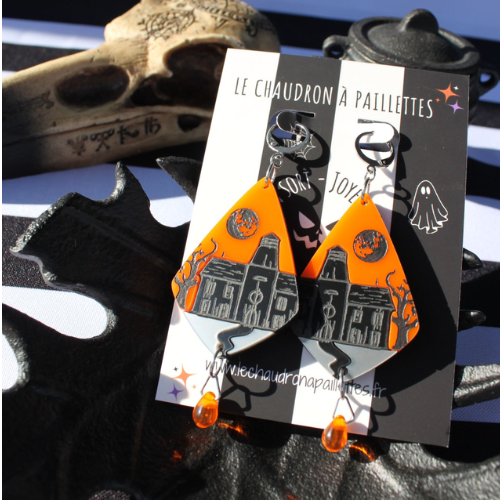 Boucles d'oreilles Croatoan