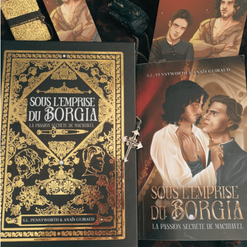 Sous l'emprise du Borgia - Edition reliée avec dorure et jaspage !