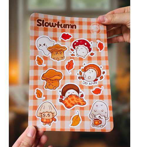 Planche Stickers Slowtumn